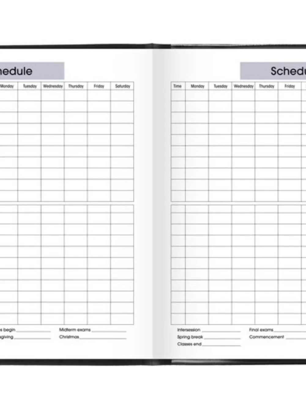 At-A-Glance Academic 12-Month Pocket Planner Jul 26-Jun 27 Black 3.5